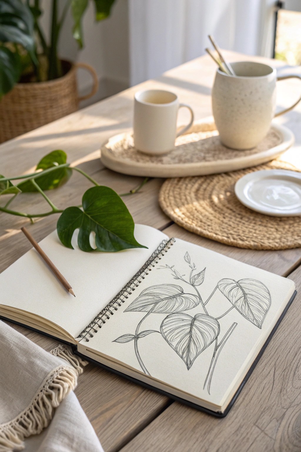 Bring the beauty of nature into your sketchbook with simple, elegant botanical studies.