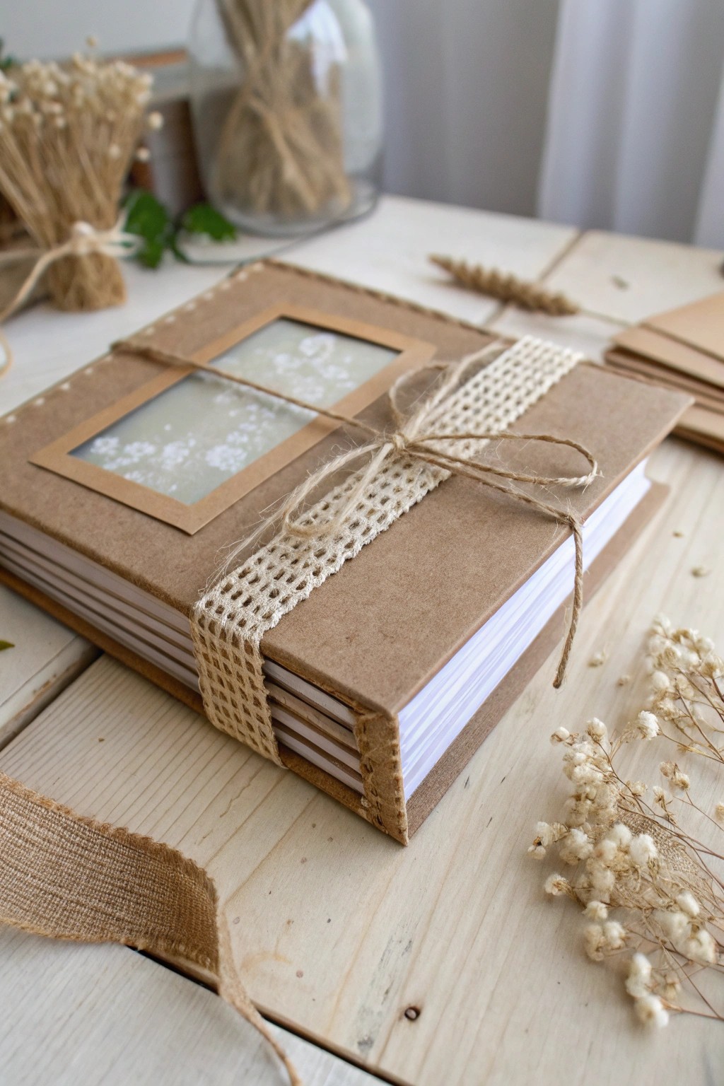Turn everyday scraps into a charming mini album—eco-friendly, unique, and beautifully crafted.