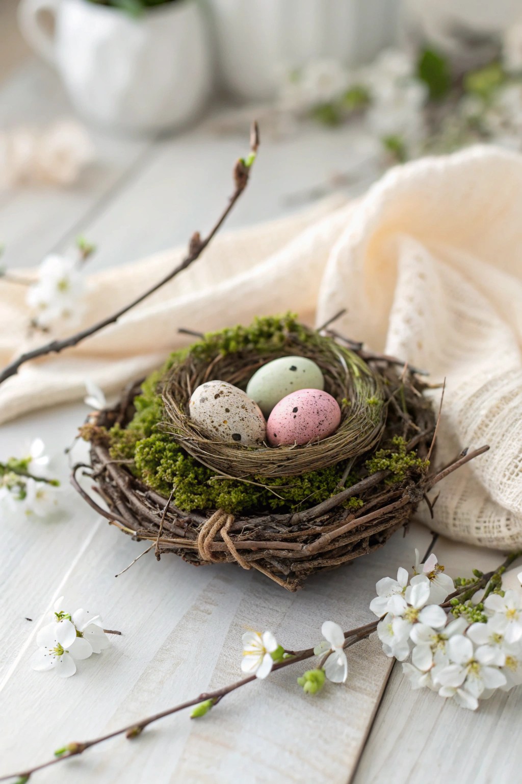 Celebrate spring’s beauty with a handcrafted bird’s nest—simple, natural, and oh so charming.