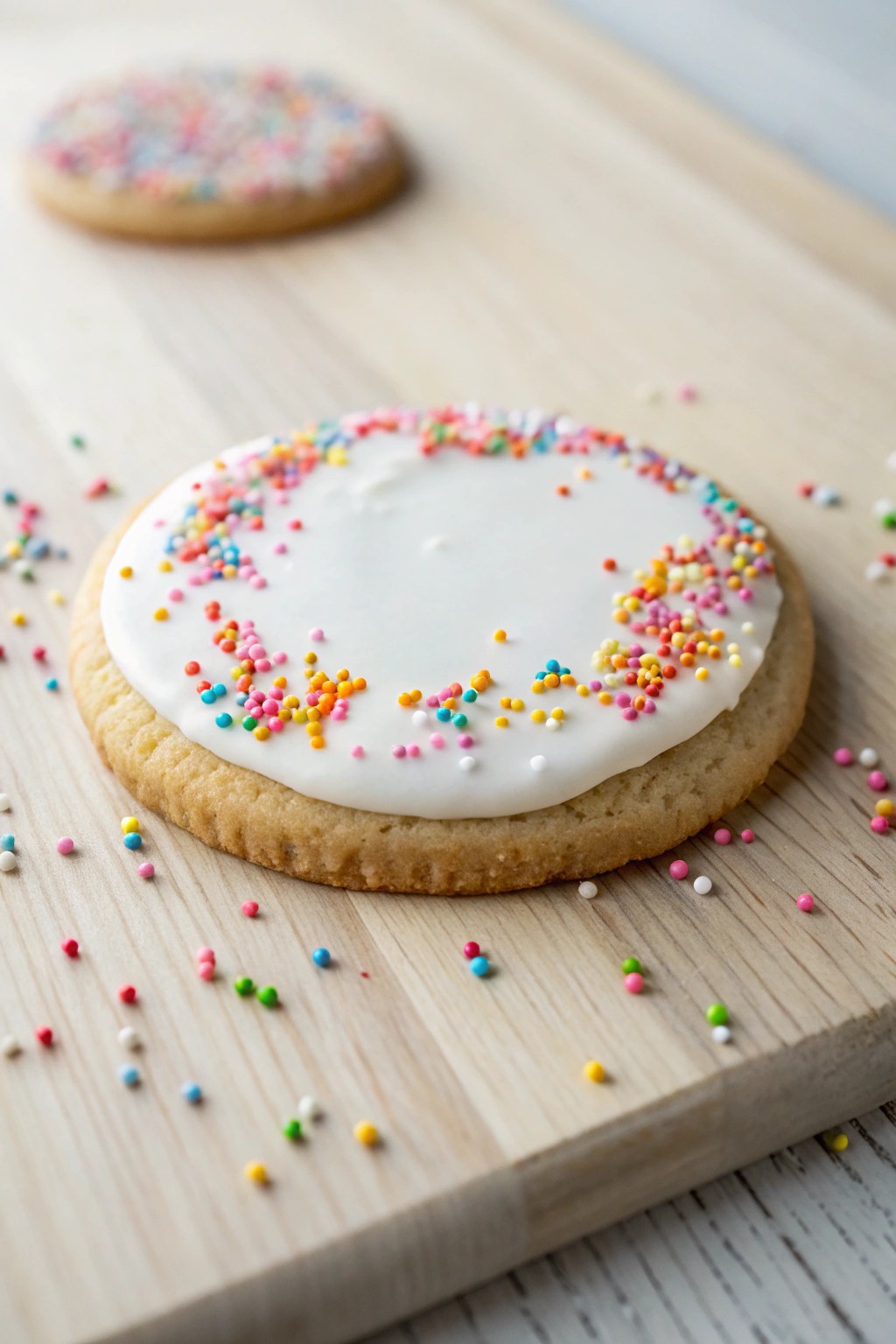 Elevate your cookies with playful sprinkle-dipped edges—simple, colorful, and irresistibly chic.