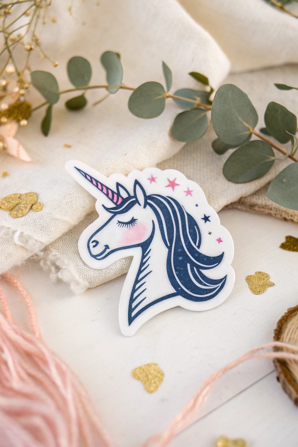 Enchant your space with a mystical unicorn sticker—Scandi minimalism meets Boho charm.