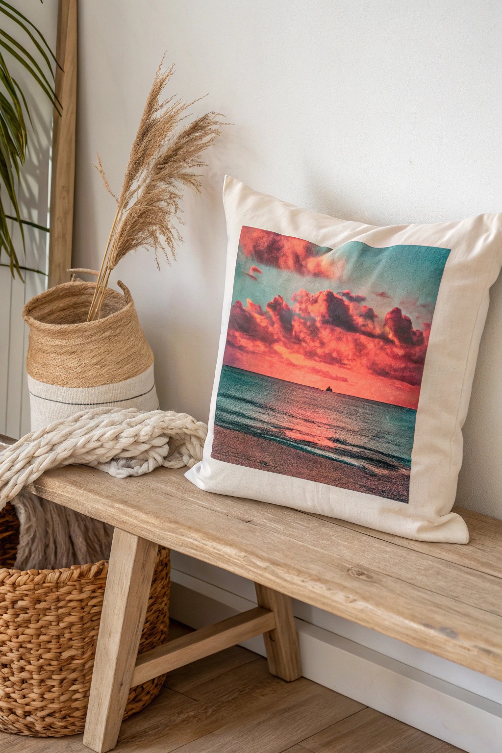Bring your favorite memories home—snuggle up with a personalized photo pillow.