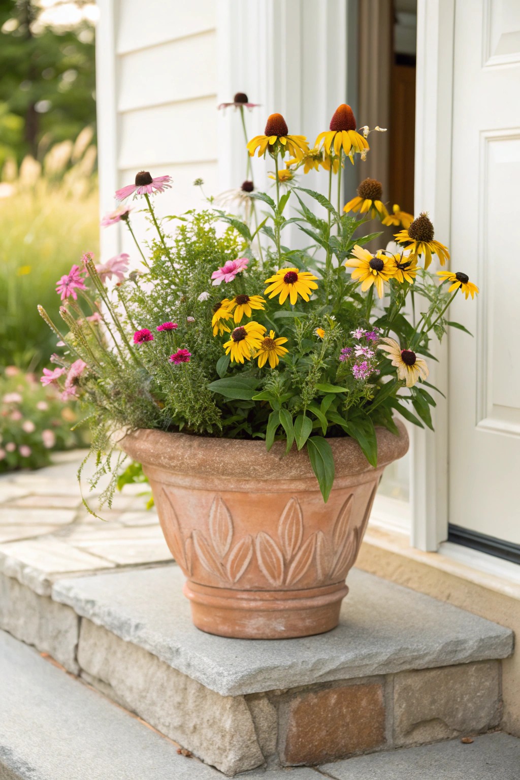 Let native blooms welcome you home—effortless beauty, locally grown.