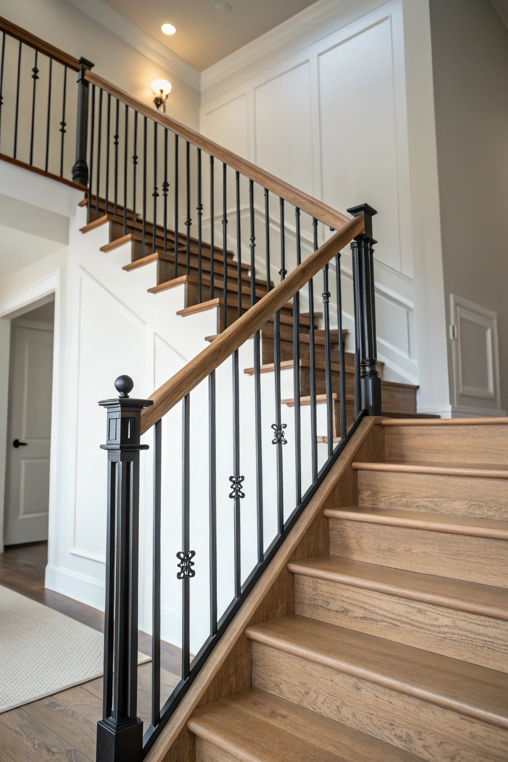 Elevate your space with striking vertical metal balusters—where modern simplicity meets timeless elegance.
