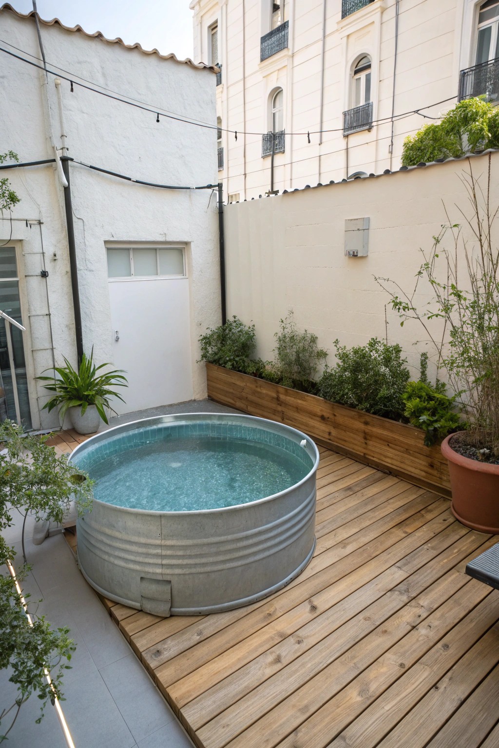 Small space, big splash—your perfect petite pool retreat.
