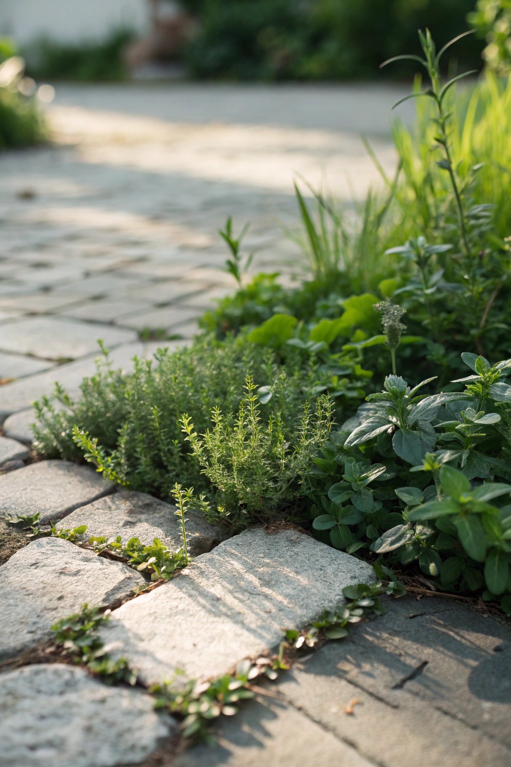 A driveable garden: where every step is scented with nature’s charm.