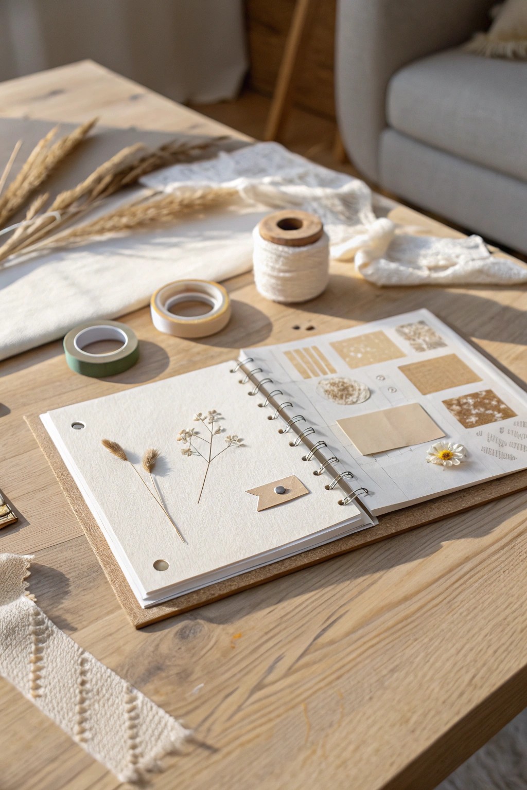 Monochrome magic: Elevate your scrapbook with minimalist, handcrafted elegance.