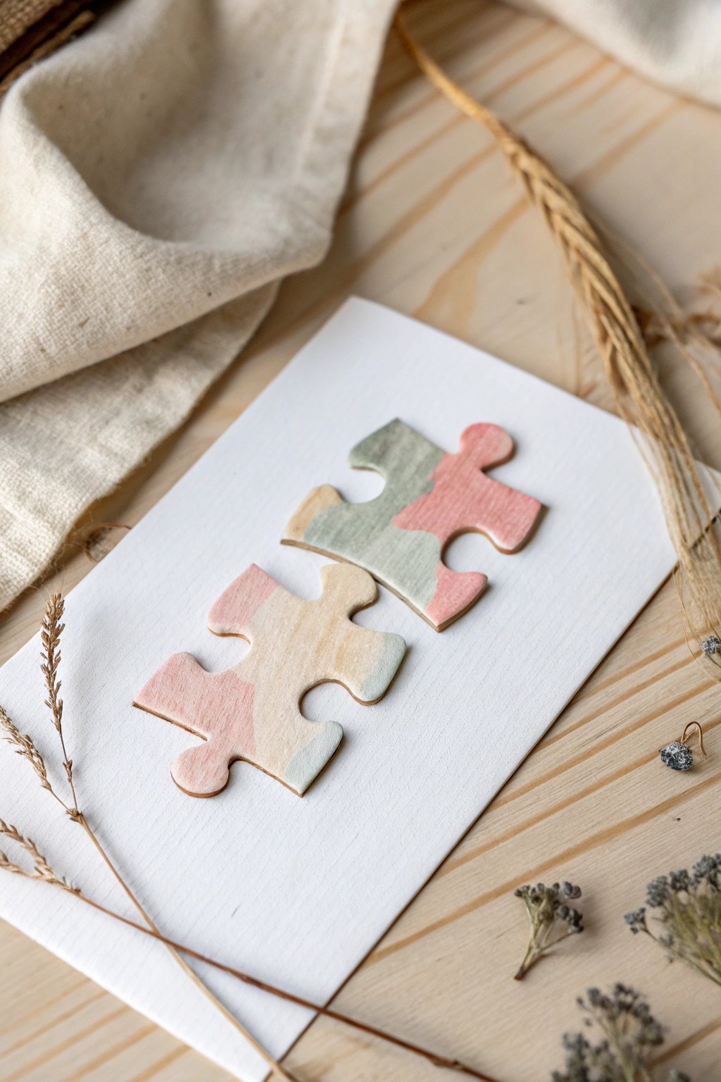 Turn a lonely puzzle piece into a charming, one-of-a-kind bookmark.