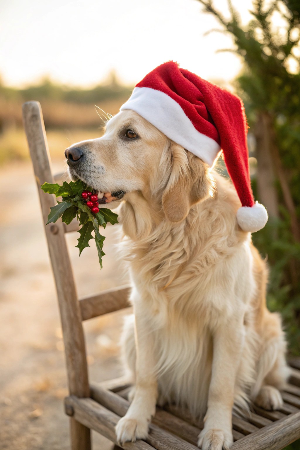 A heartwarming holiday moment: when your furry friend meets ‘Santa’