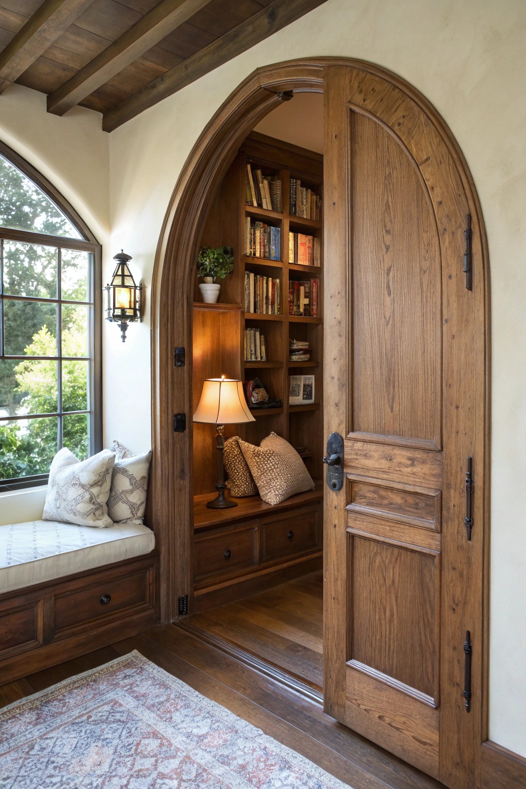 Step through a secret doorway into your own cozy reading escape.