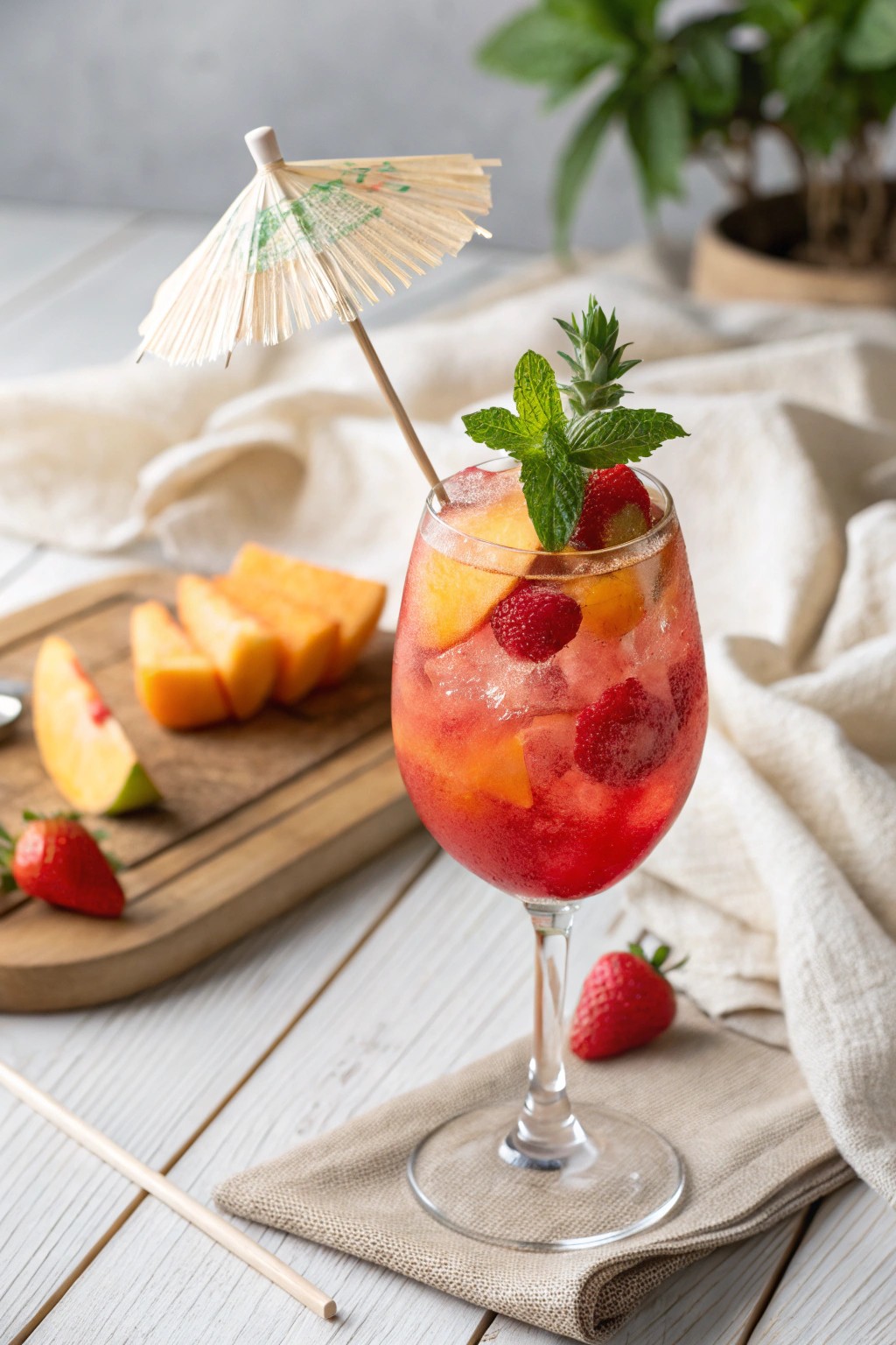 Chic mocktail magic for a stylish birthday celebration!