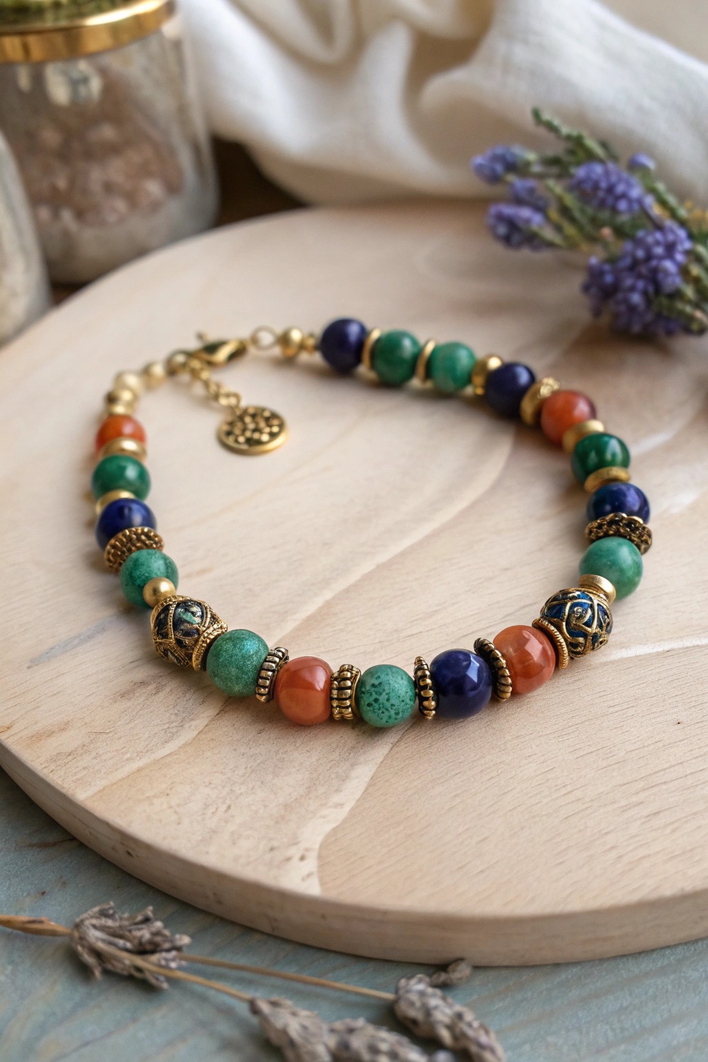 Give vintage beads new life—wear a story on your wrist with an upcycled bracelet.