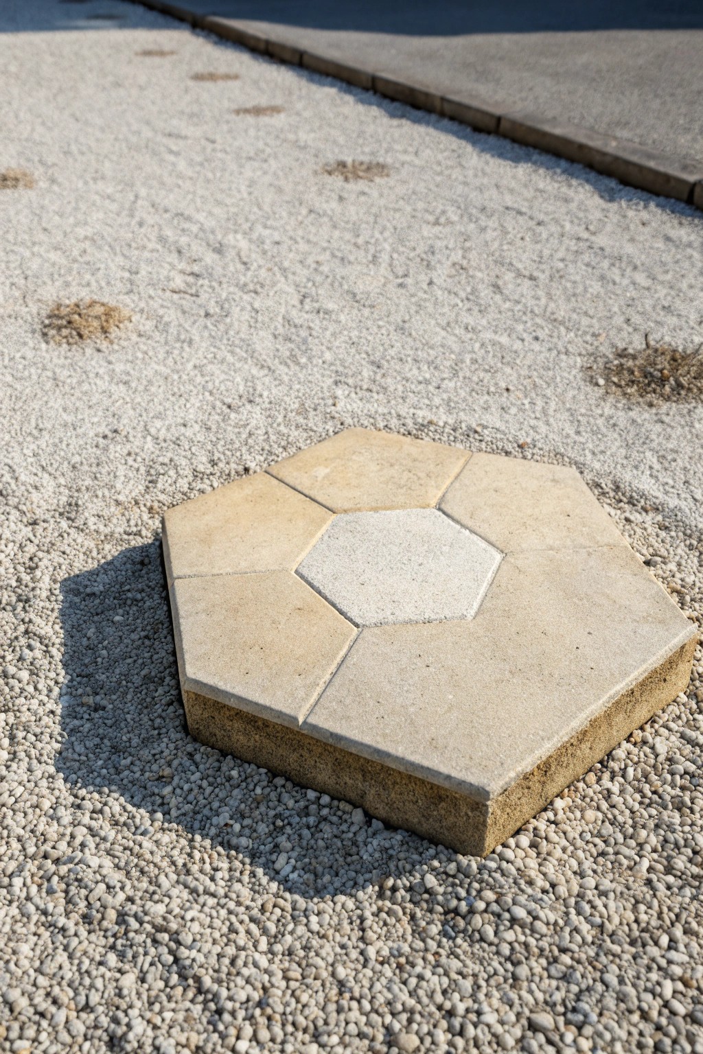 Elevate your driveway with bold, artisan-crafted geometric pavers.