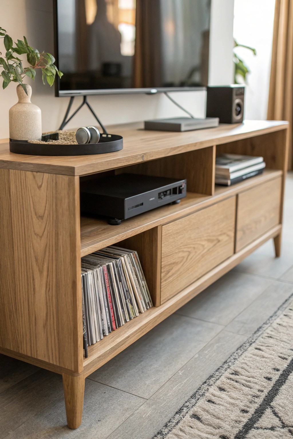 Elevate your space with the timeless versatility of adjustable shelving.