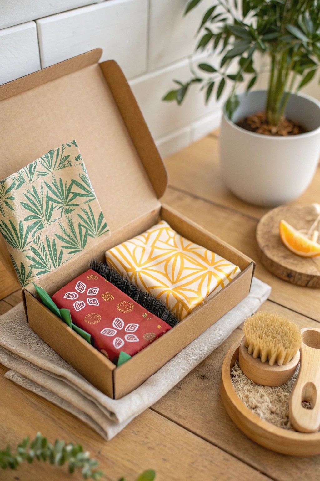 A zero-waste kitchen starter box—thoughtful, beautiful, and eco-friendly gifting inspiration.