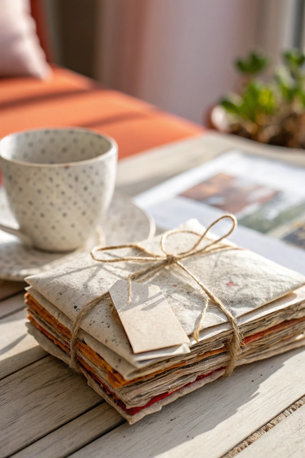 Chic upcycled finds: turn everyday scraps into scrapbook art.