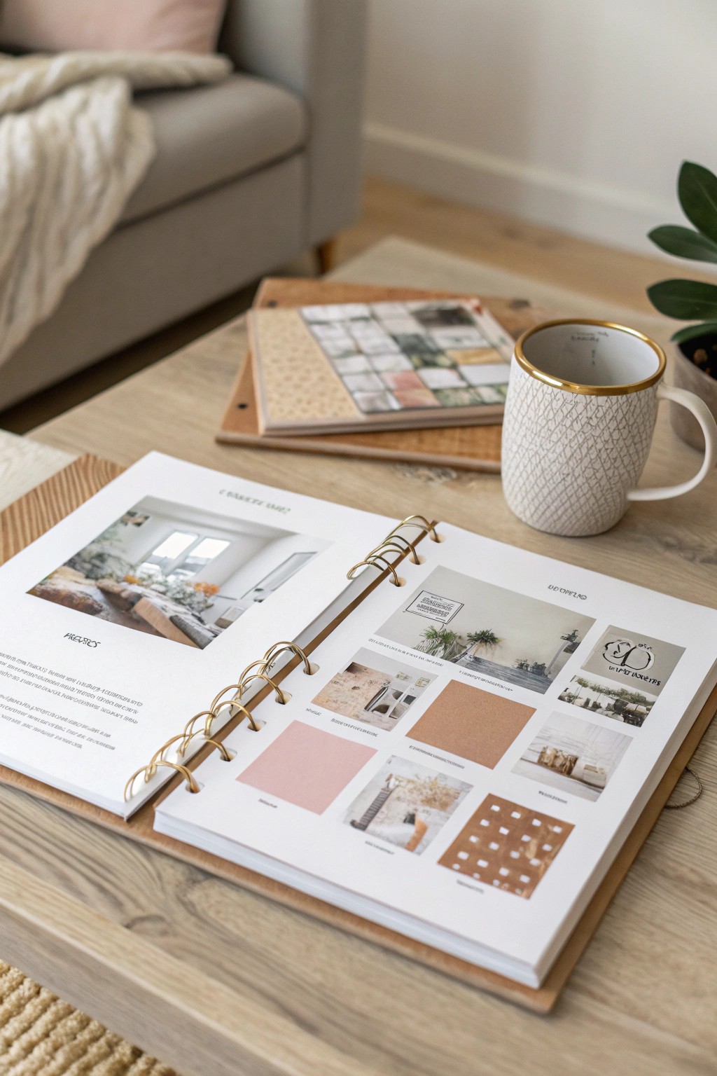 Capture your home makeover story with a beautifully crafted scrapbook page—where every swatch, photo, and snippet tells a chapter.