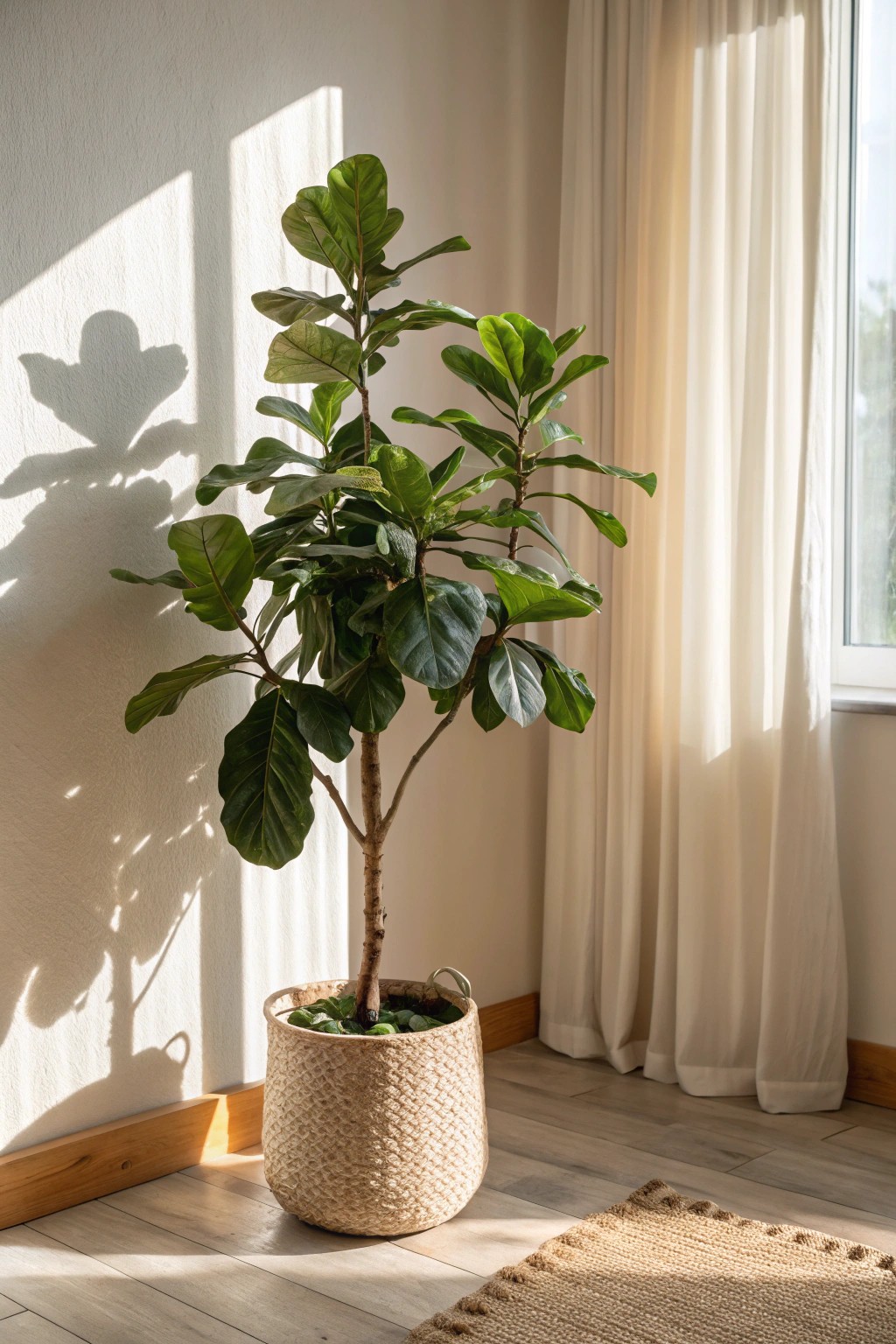 Breathe life into your studio with a statement indoor plant.