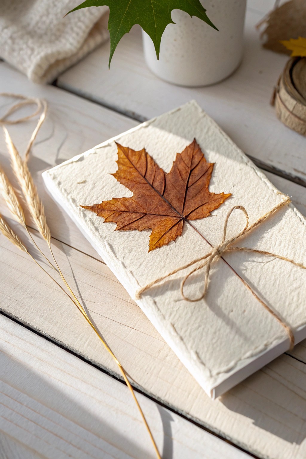 Celebrate your love story with a nature-inspired, handcrafted anniversary card.