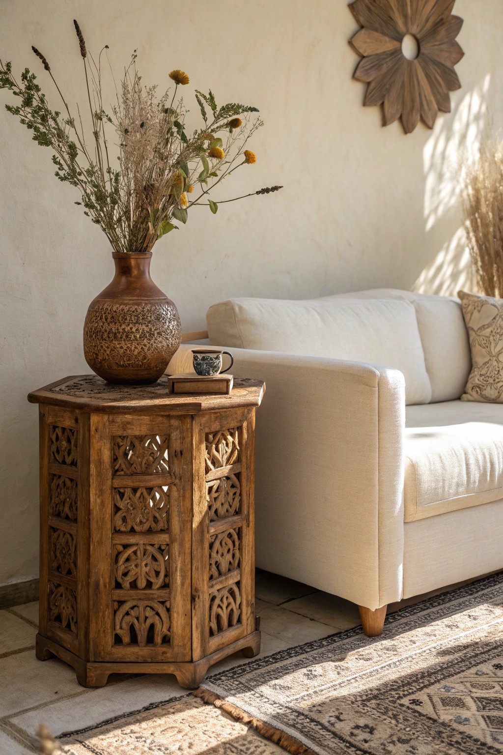 Effortlessly blend old and new for timeless boho charm.
