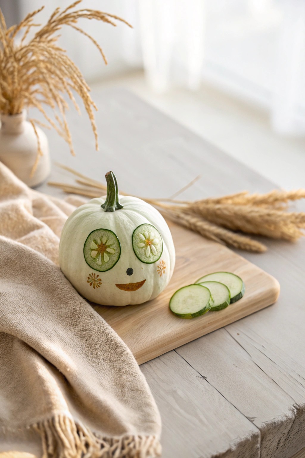 Pampered Pumpkin: Spa Day Chic for Your Fall Decor