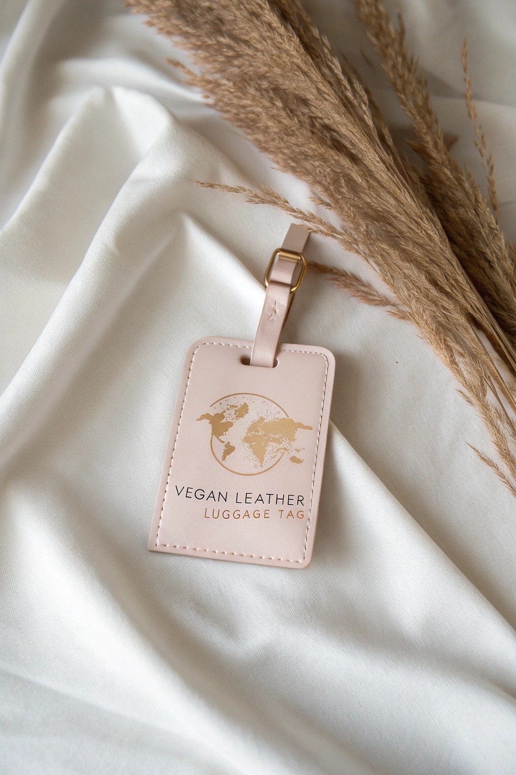 Personalized luggage tags—crafted with love for your next adventure.