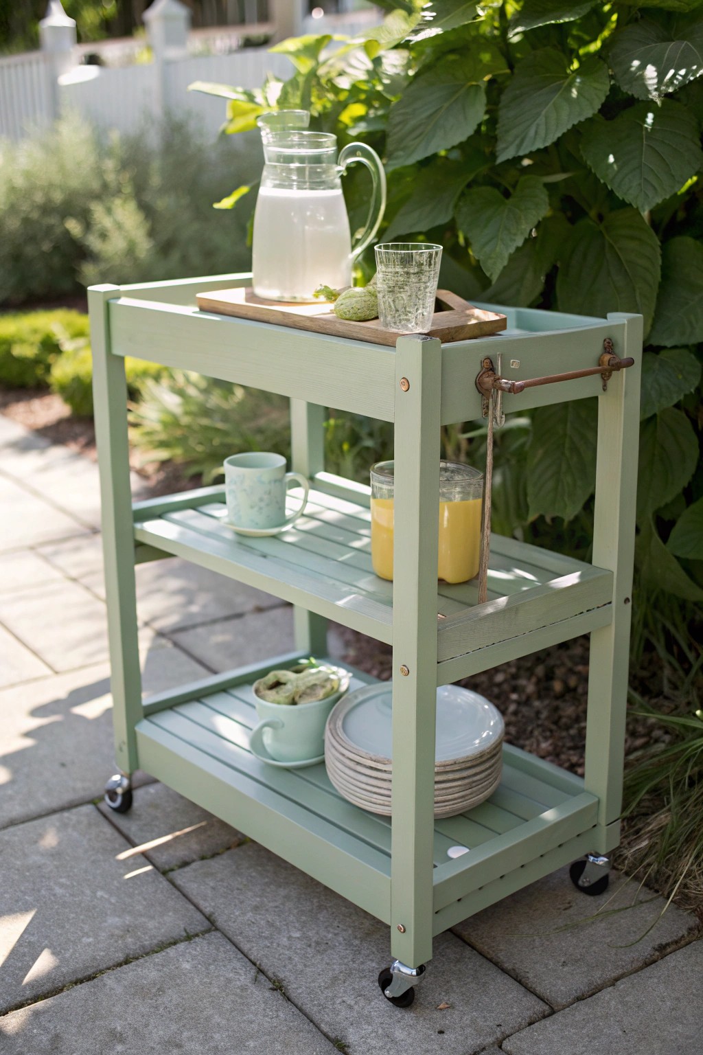 Transform your backyard entertaining with a charming DIY bar cart—simple, stylish, and budget-friendly.