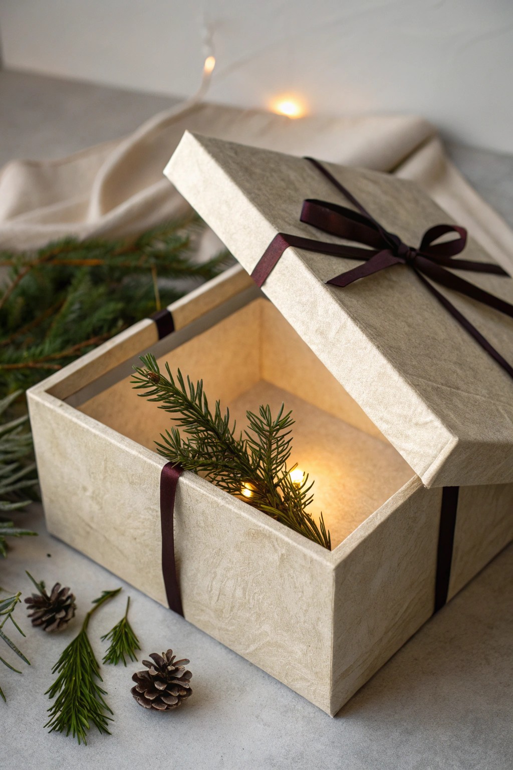 A moment of pure Christmas wonder—what's inside the box?