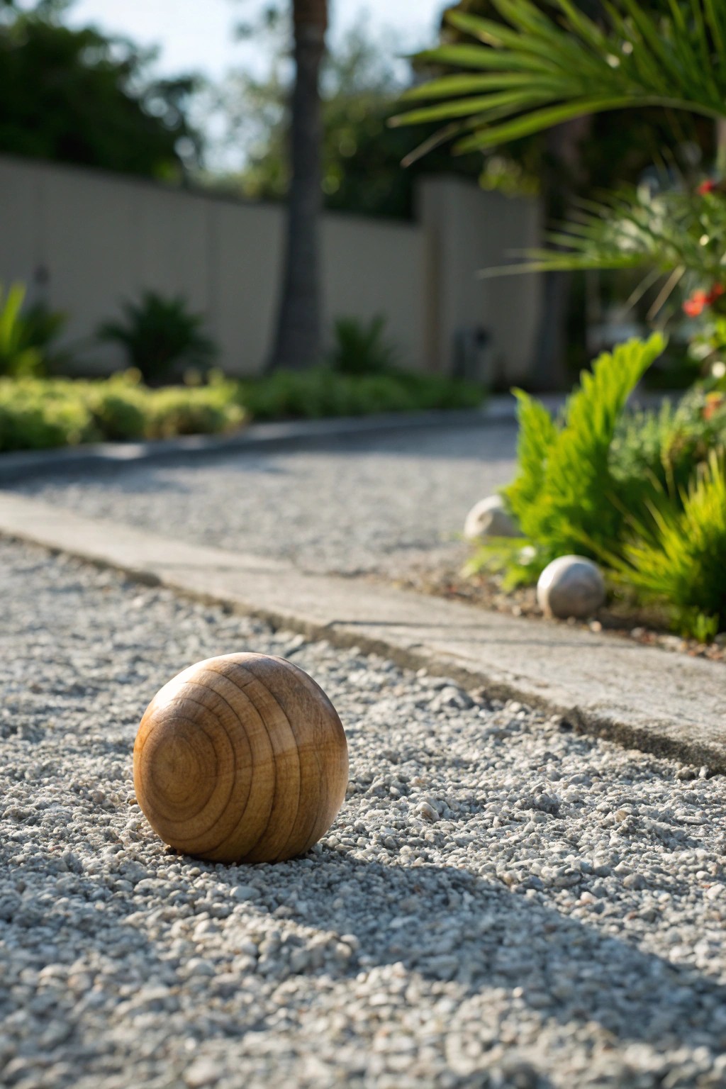 Elevate your driveway with a touch of playful, natural elegance.