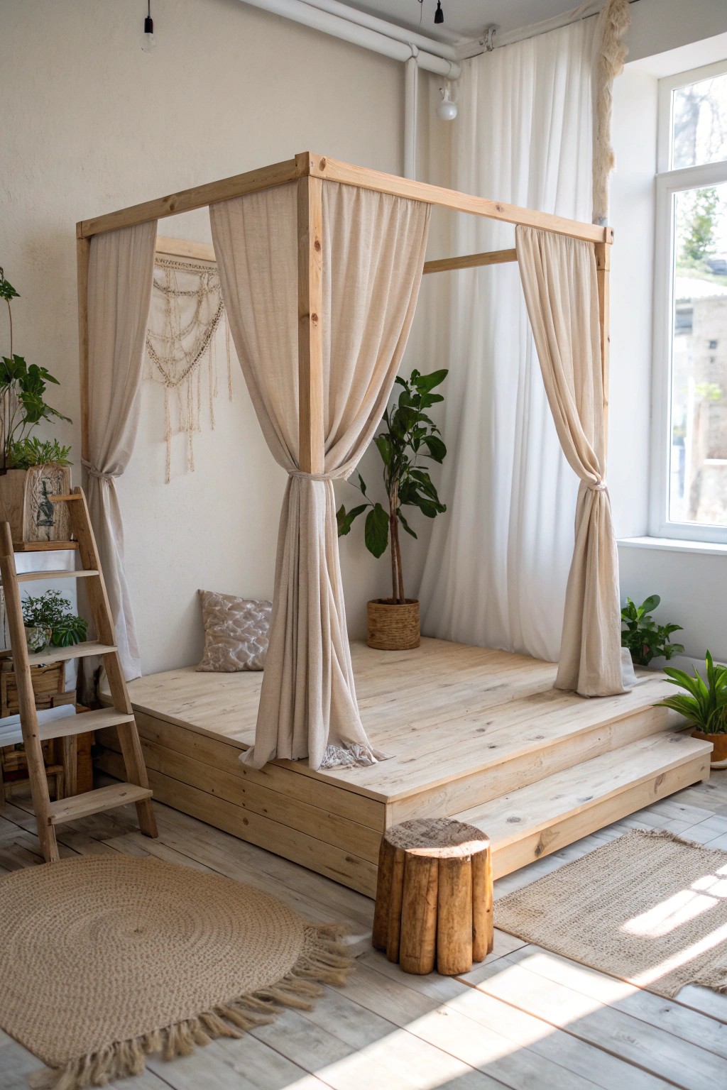A cozy mini theater stage—inviting little imaginations to shine.