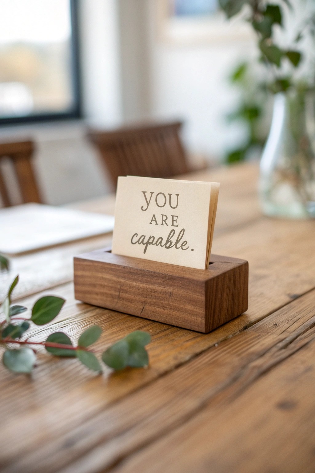 A simple affirmation station brings warmth and encouragement to every classroom day.