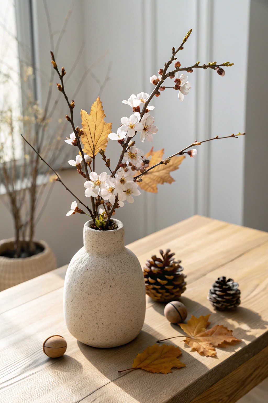 A touch of the season—naturally elevating your workspace.