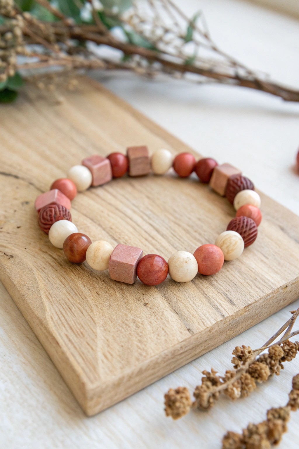 Shape up your style: Mixed beads, bold contrasts, pure craftsmanship.