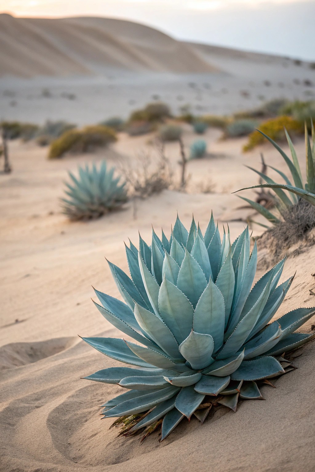 Bold agave clusters: effortless texture and desert elegance.