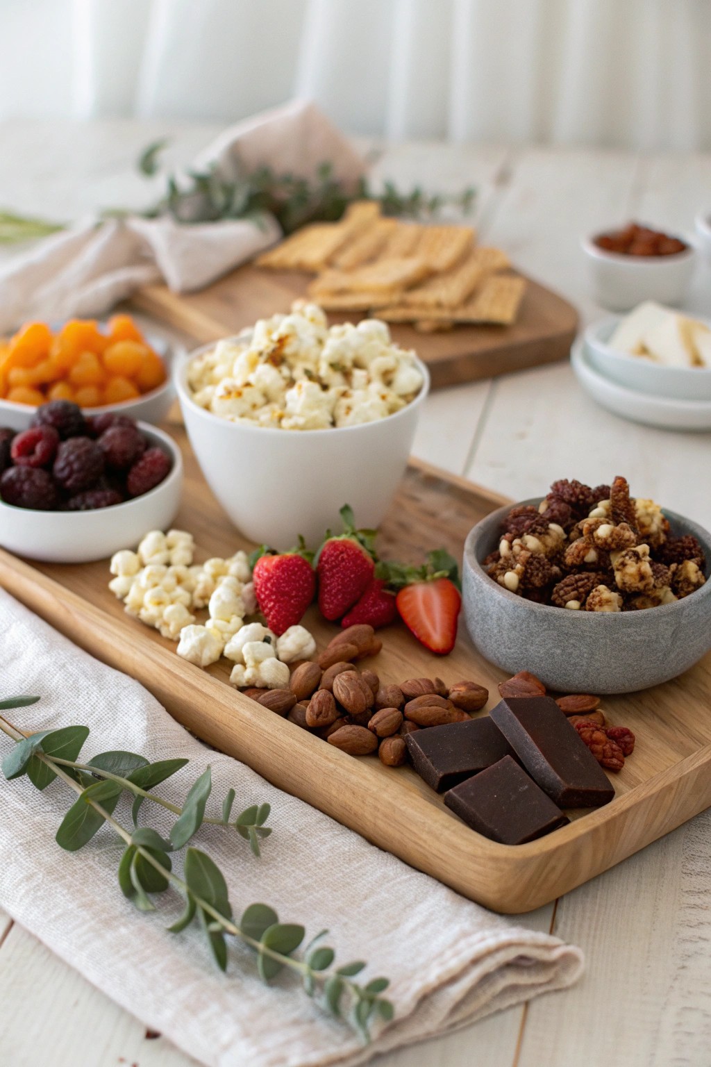 Elevate your movie night with a stunning charcuterie board twist!