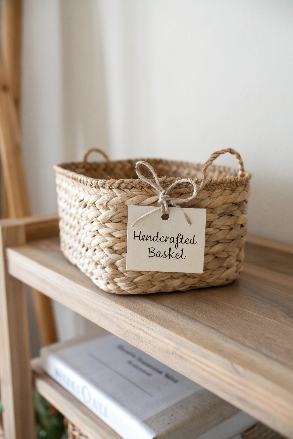 Labeled baskets: the secret to effortless closet organization.