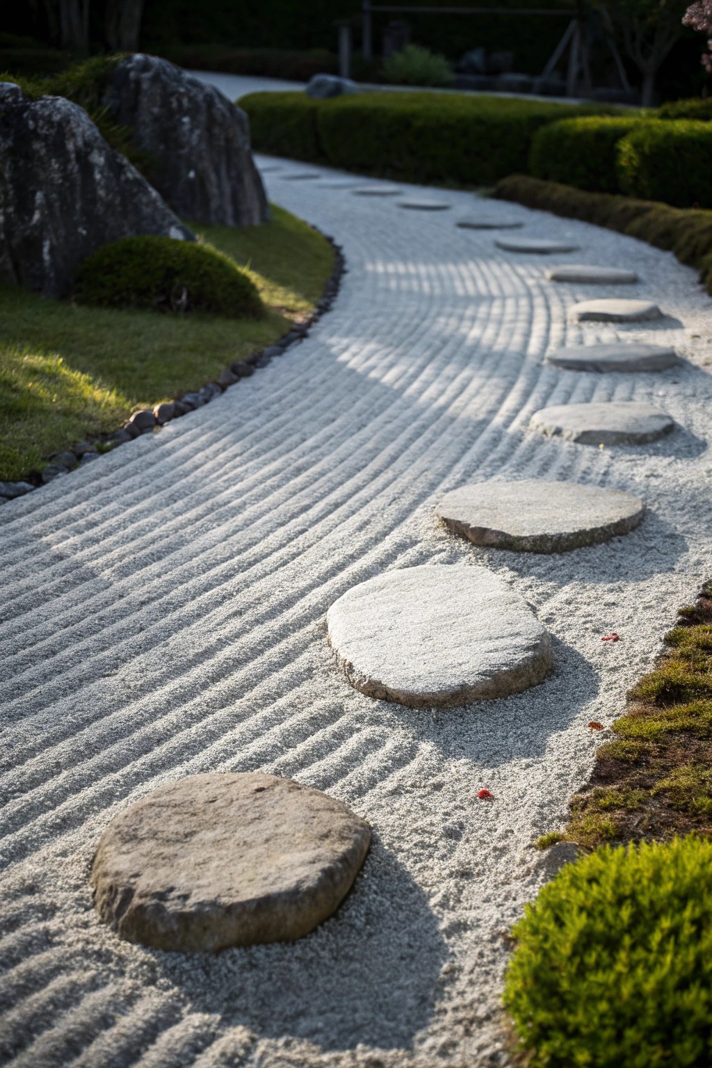 Find tranquility in every step—embrace the beauty of minimalist zen walkways.