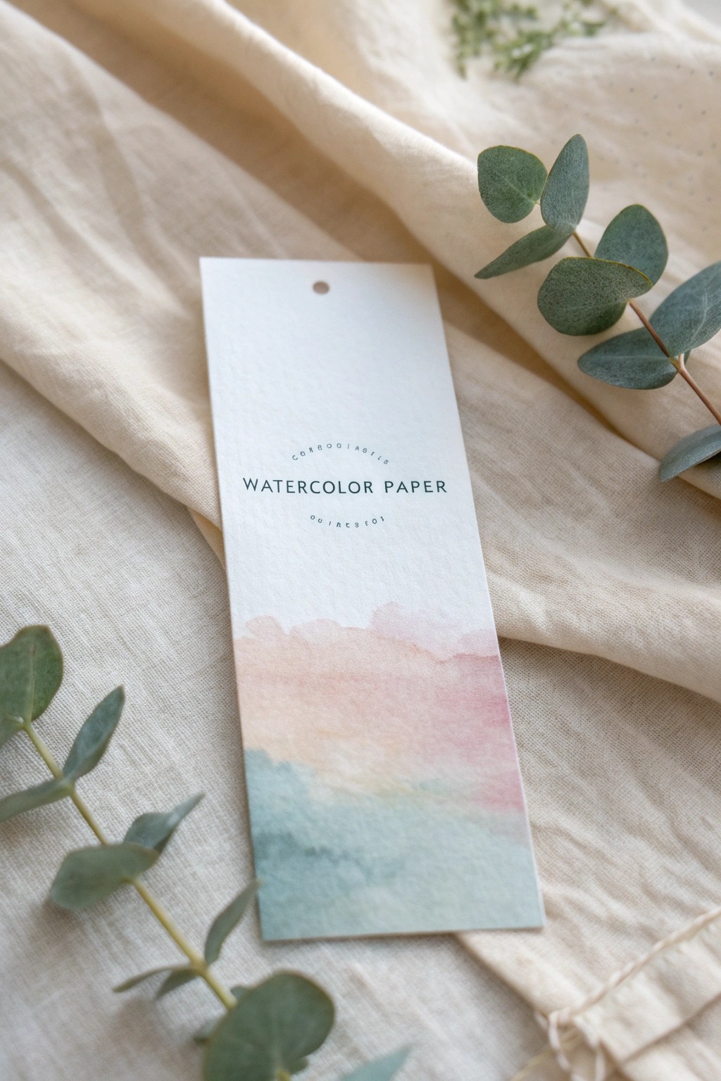 Dreamy watercolor washes meet handwritten inspiration—bookmark beauty in every brushstroke.