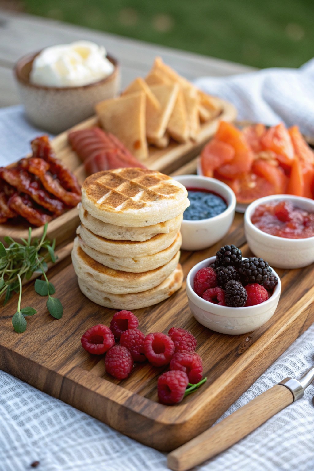 A cozy breakfast board—simple, beautiful, and perfect for sharing.