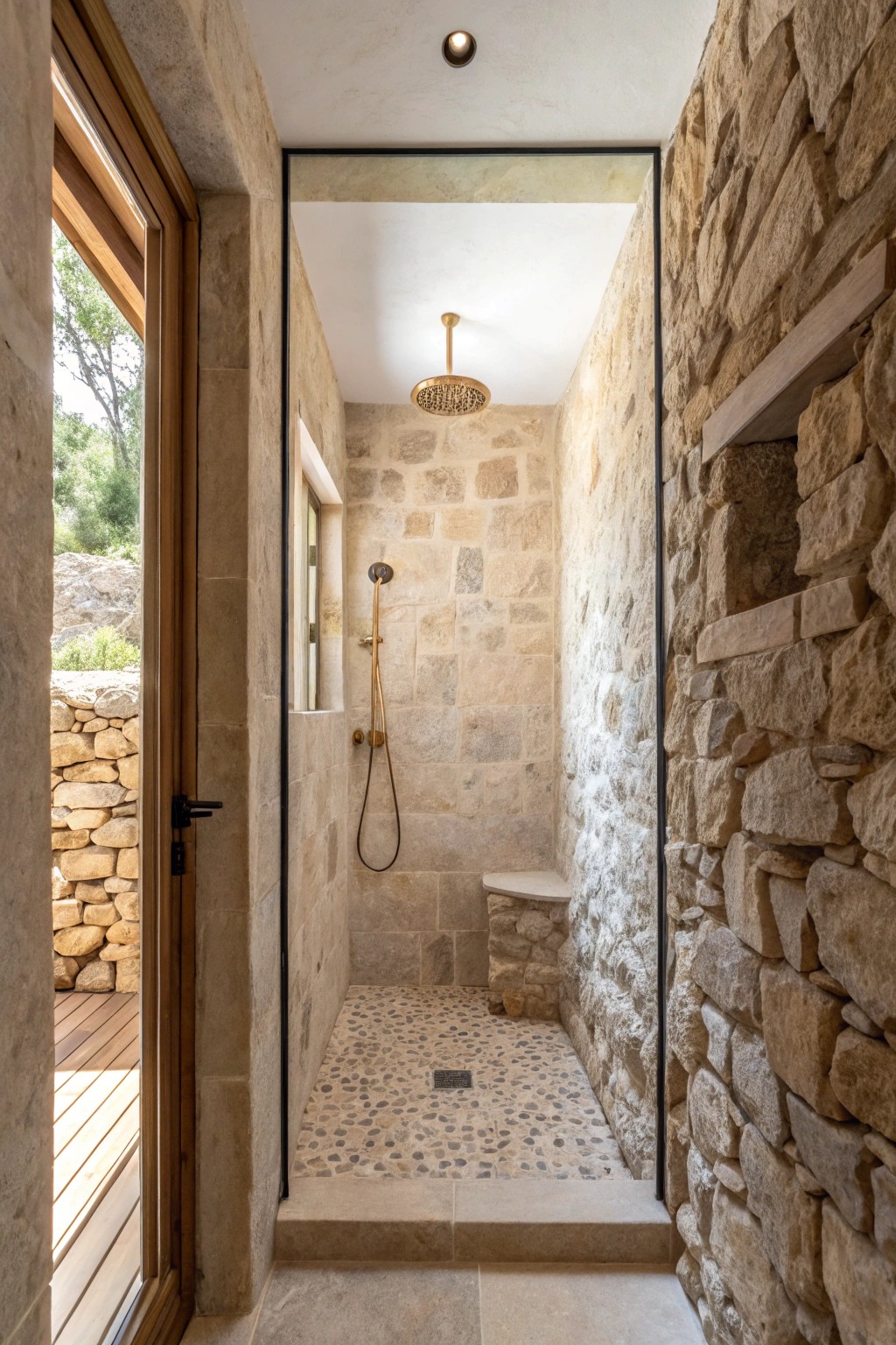 Discover the cozy elegance of alcove walk-in showers—where simplicity meets bespoke spa vibes.