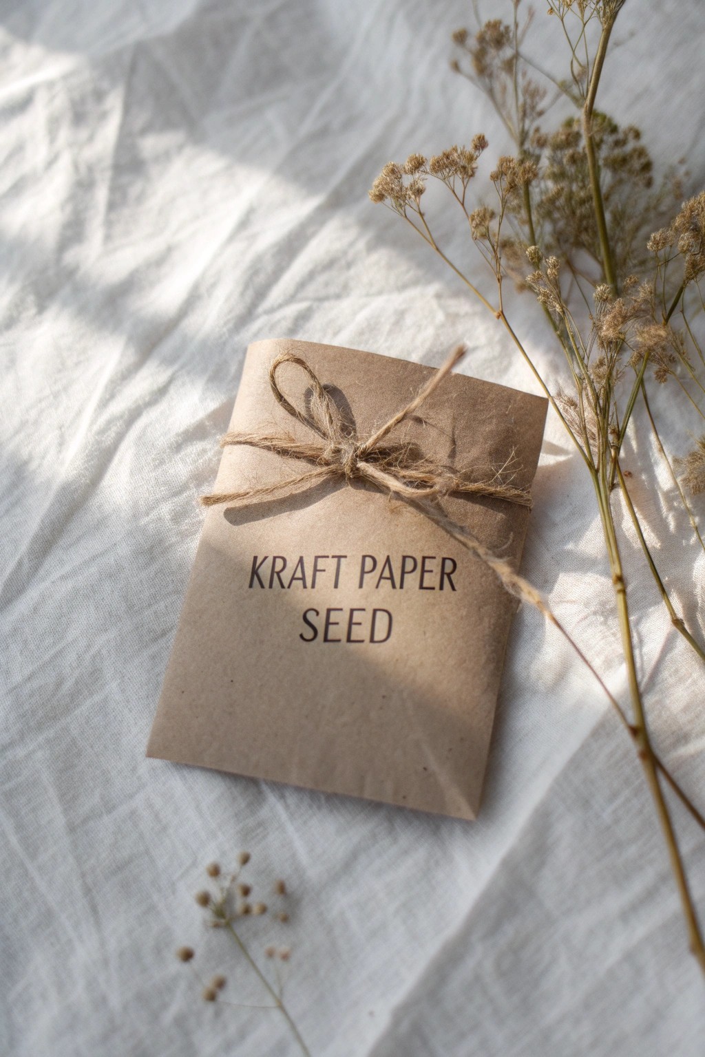 Personalized seed packets: a simple, heartfelt wedding favor with natural charm.