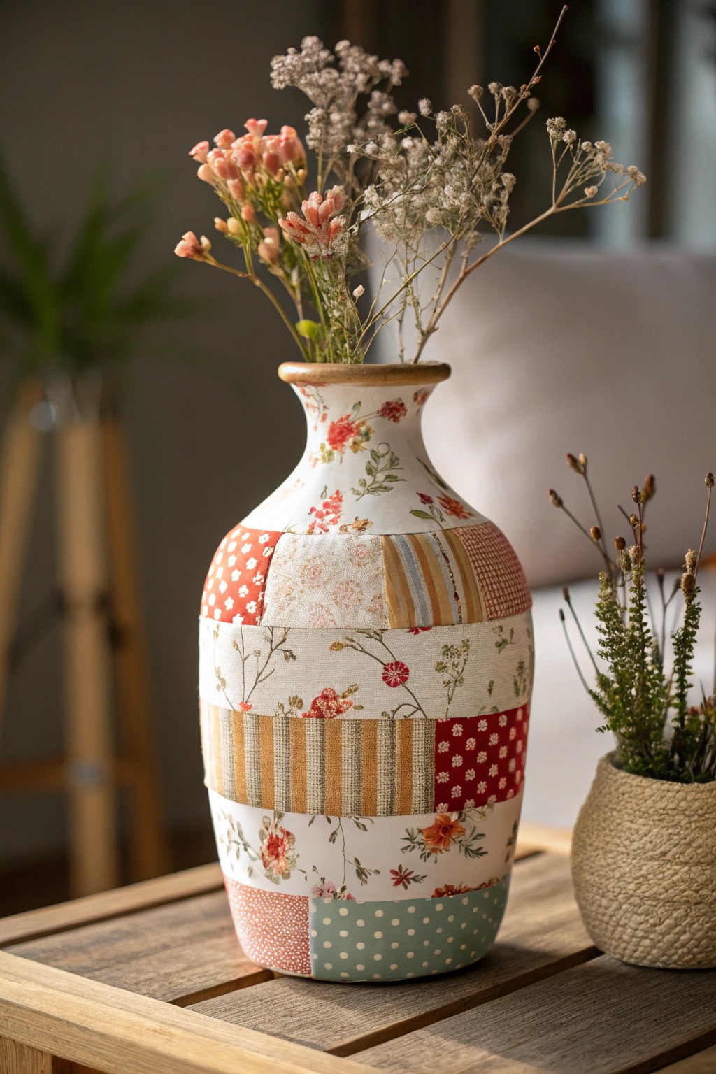 Eclectic patterns meet natural craftsmanship—simple, stunning, and totally unique.