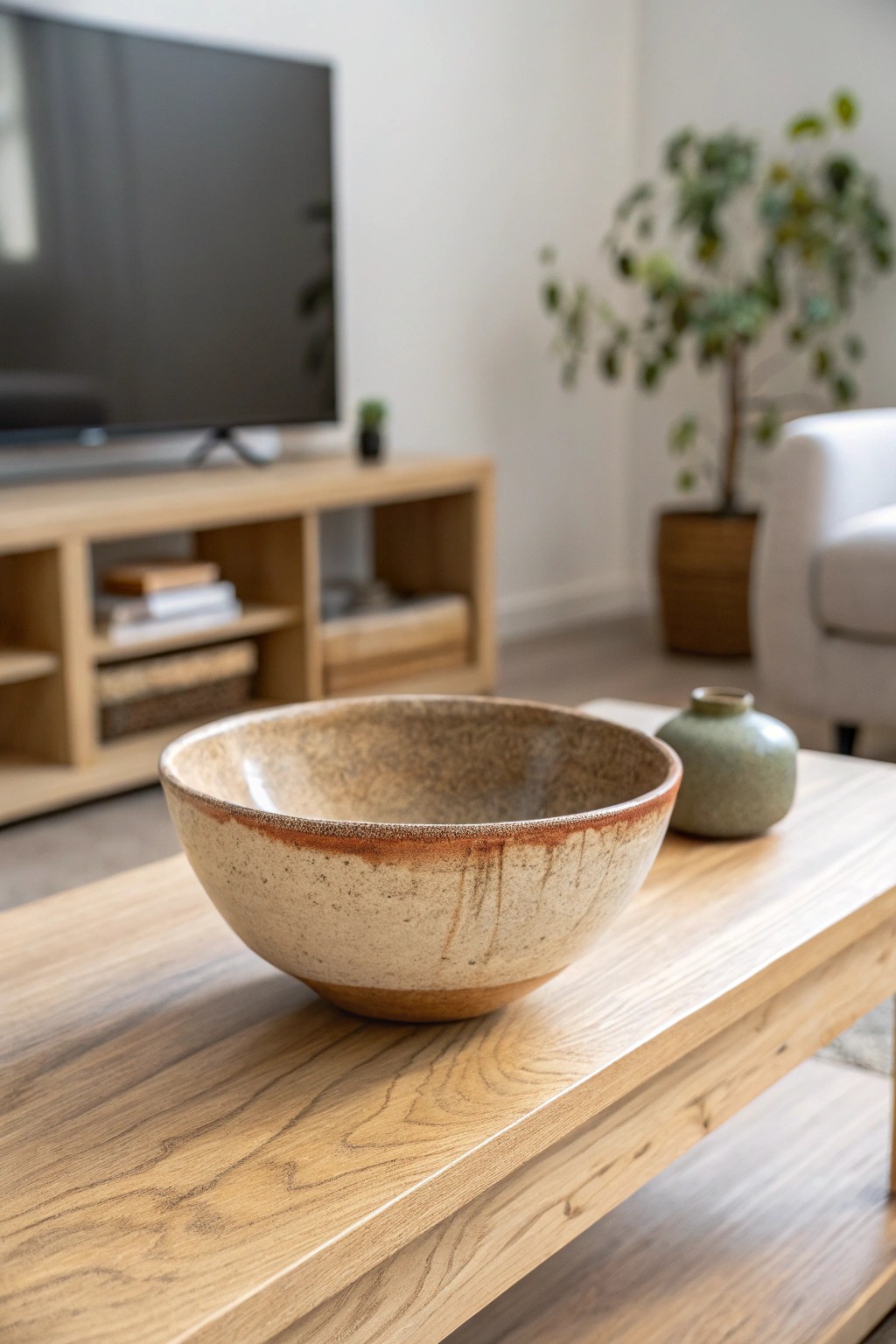 Handcrafted details bring warmth and personality to small living rooms.