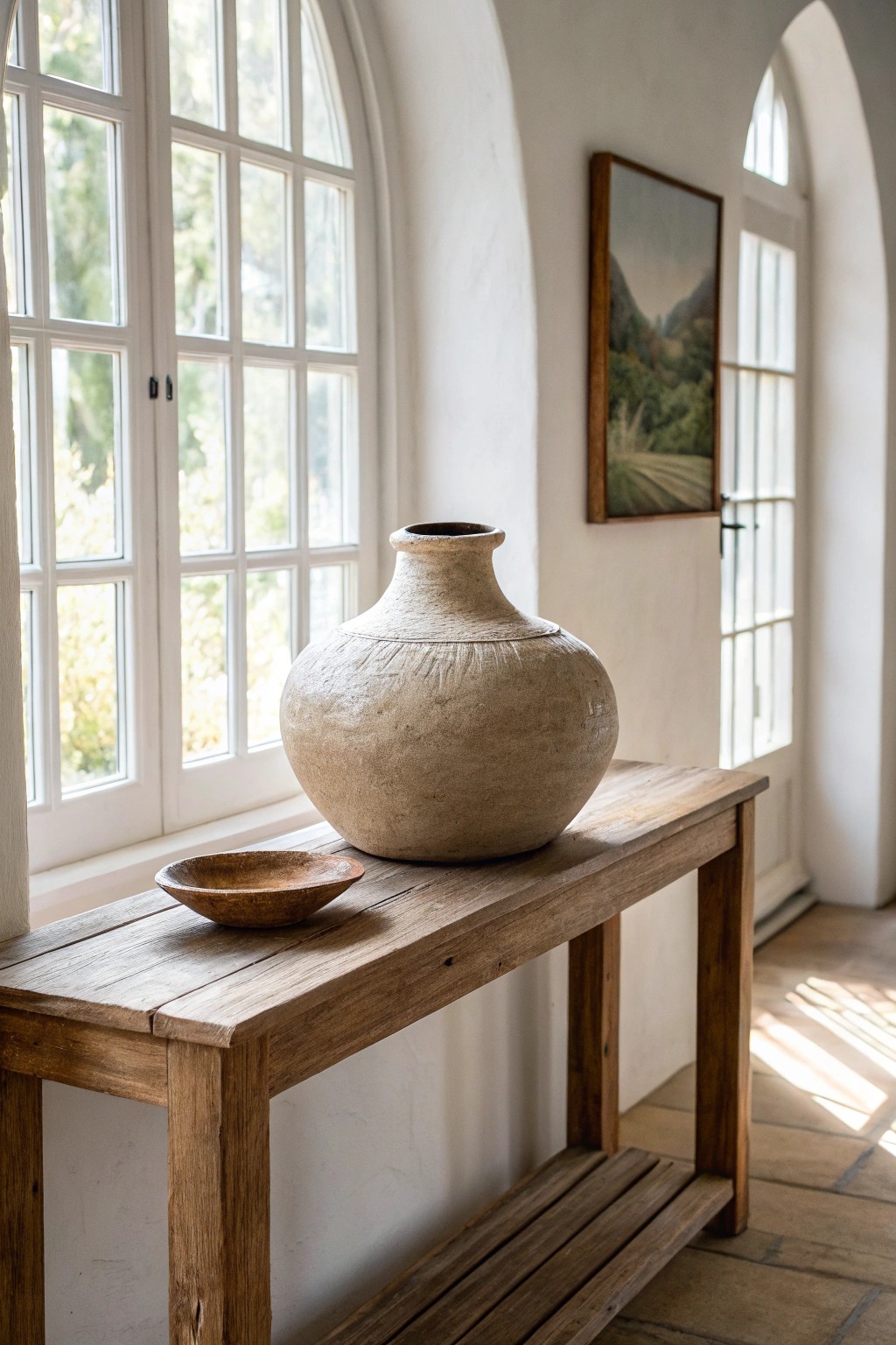 Elevate your foyer with a handcrafted sculptural piece—where modern impact meets timeless simplicity.