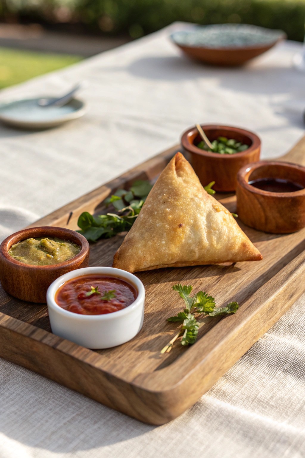A taste of the world: celebrate street food simplicity with one perfect samosa.