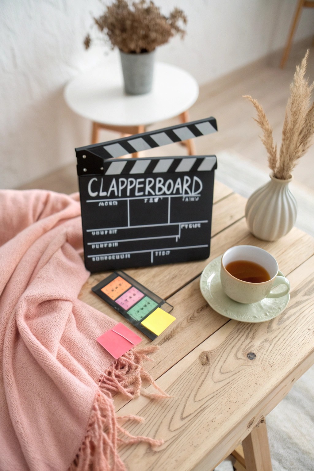 Start your movie night with a stylish 'Guess That Movie' game—where cozy meets playful competition.