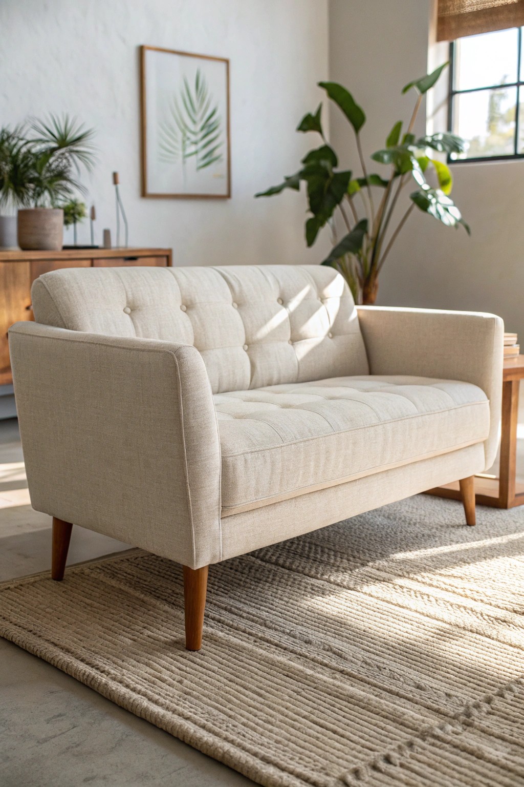 Modular elegance: the art of flexible, beautiful living room seating.