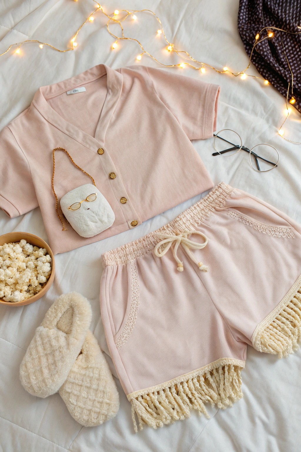 Chic pajama perfection—dreamy sleepover vibes with a Scandinavian twist.