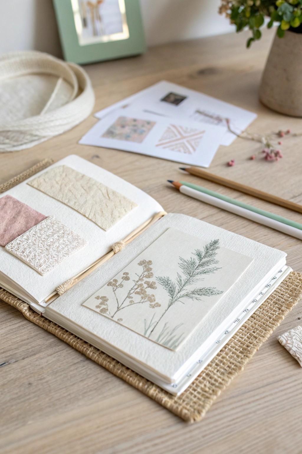 Turn leftover scraps into artful collage pages—every piece tells a story.