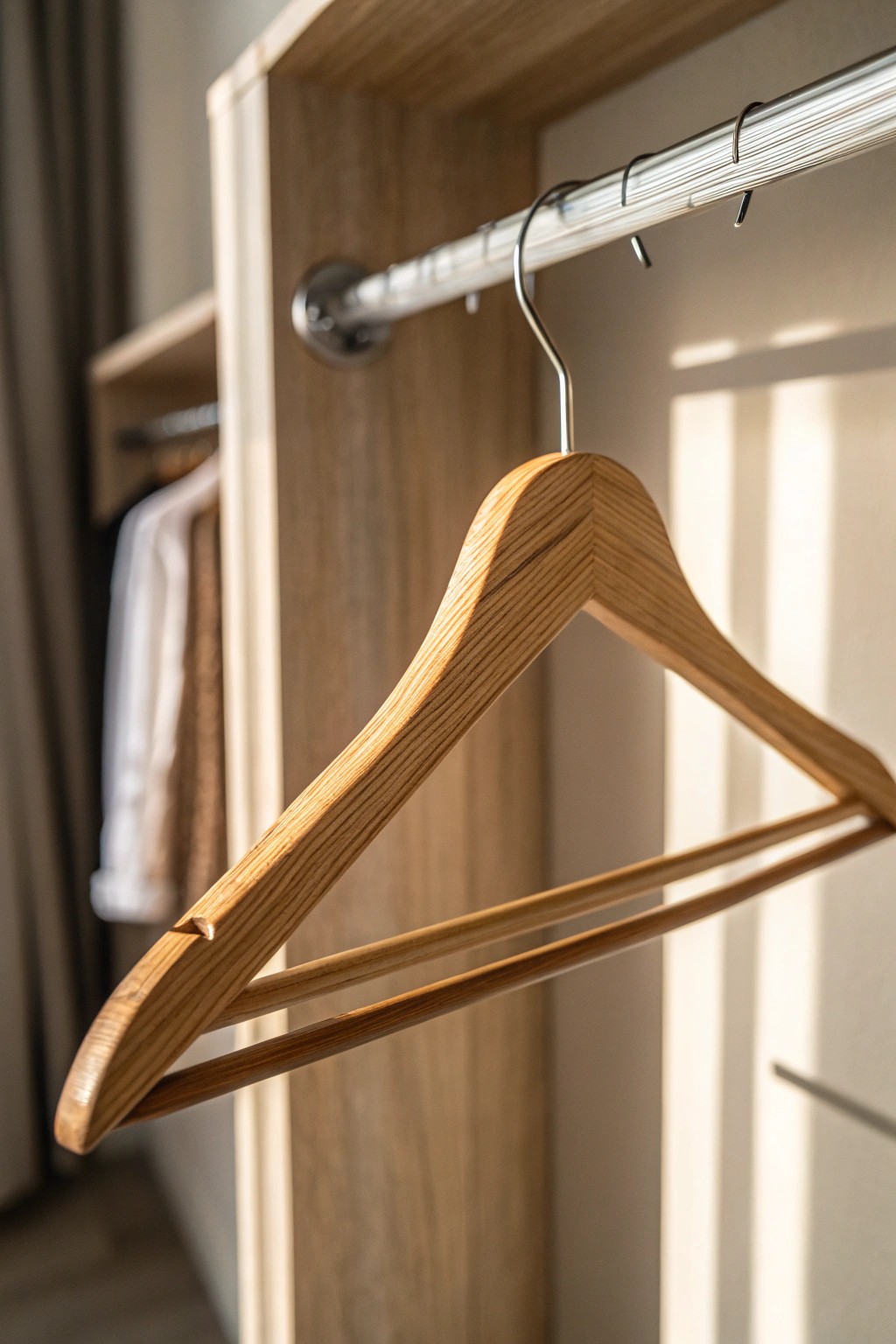 Transform your closet with the beauty of slim, uniform hangers.